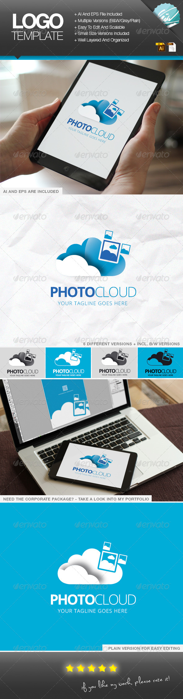 GraphicRiver Photo Cloud 6840460 GraphicRiver Photo Cloud 6840460