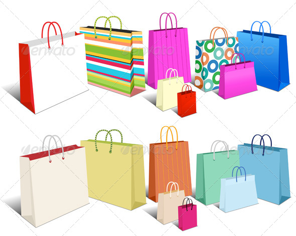 GraphicRiver Modern and Retro Shopping Bags Carrier Bags 6878237 GraphicRiver Modern and Retro Shopping Bags Carrier Bags 6878237