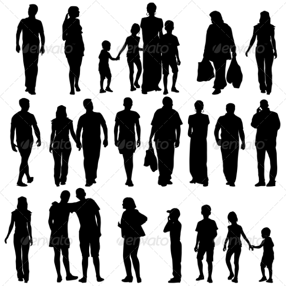 GraphicRiver Silhouettes 6880050 GraphicRiver Silhouettes 6880050