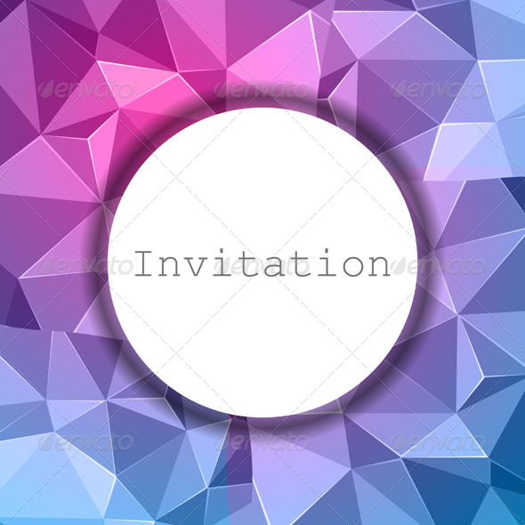 GraphicRiver Abstract Invitation Background 6881508 GraphicRiver Abstract Invitation Background 6881508