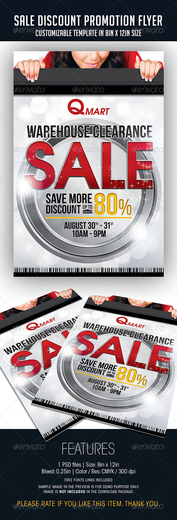 Sale Discount Promotion Flyer - Miscellaneous Events