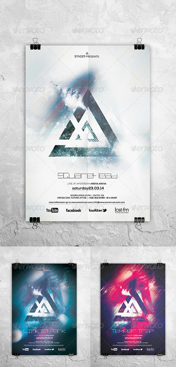 GraphicRiver Futuristic Flyer Poster Vol 6 6885478 GraphicRiver Futuristic Flyer Poster Vol 6 6885478