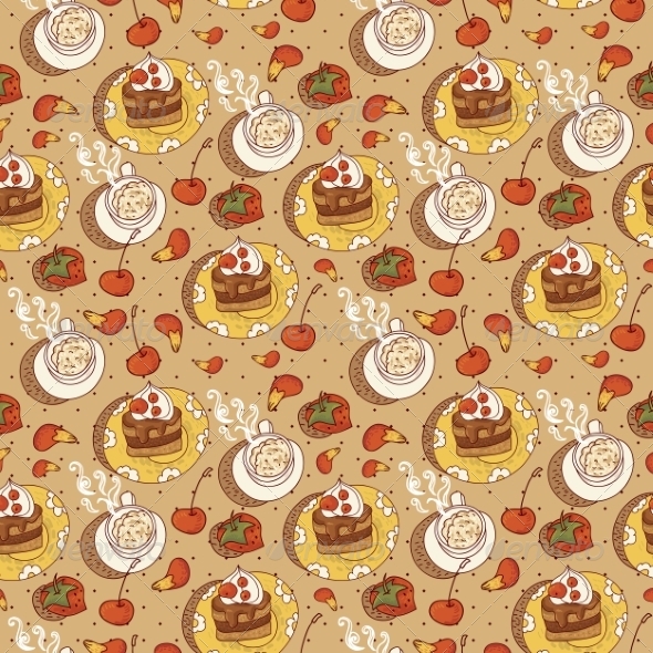 GraphicRiver Sweet Time Seamless Background 6887258 GraphicRiver Sweet Time Seamless Background 6887258