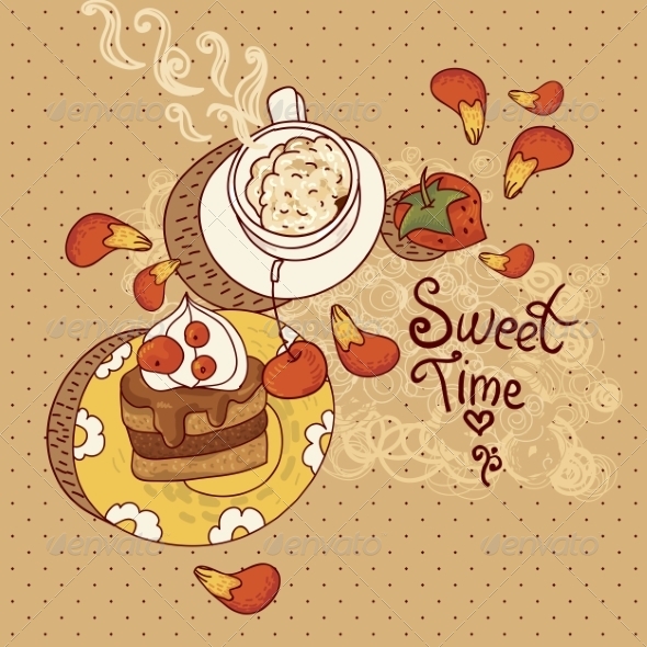 GraphicRiver Sweet Time Illustration 6887296 GraphicRiver Sweet Time Illustration 6887296