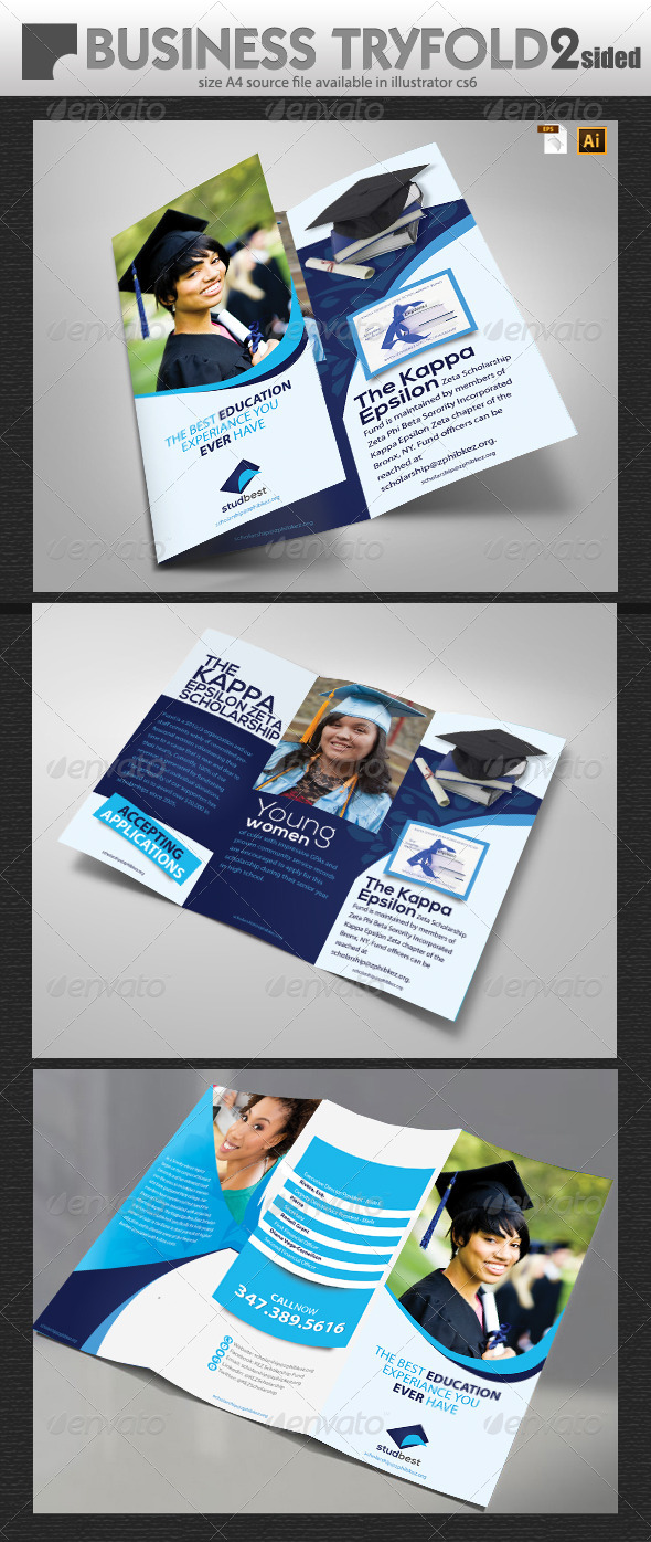 GraphicRiver Educational Brochure Design 6887464 GraphicRiver Educational Brochure Design 6887464