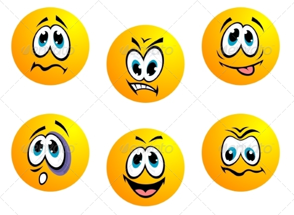 GraphicRiver Collection of Yellow Emoticons 6897968 GraphicRiver Collection of Yellow Emoticons 6897968