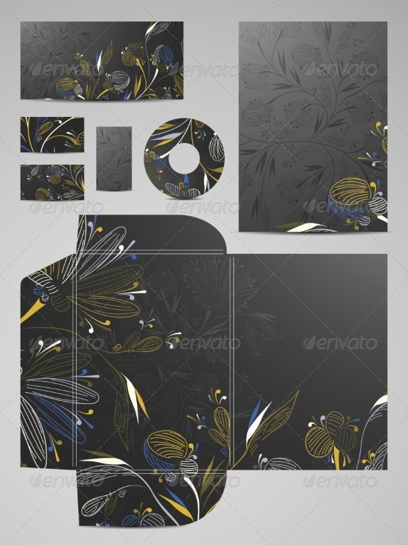 GraphicRiver Stationery Set 6898520 GraphicRiver Stationery Set 6898520