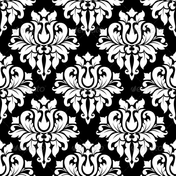 GraphicRiver Vintage Arabesque Pattern with Floral Motifs 6898625 GraphicRiver Vintage Arabesque Pattern with Floral Motifs 6898625
