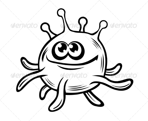 GraphicRiver Smiling Little Monster with Tentacles 6898653 GraphicRiver Smiling Little Monster with Tentacles 6898653