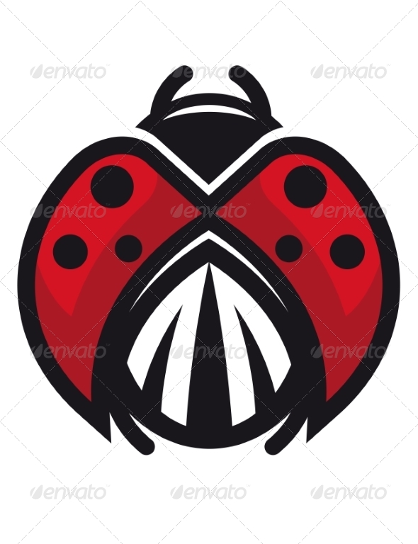 GraphicRiver Red and Black Ladybug or Ladybird 6902282 GraphicRiver Red and Black Ladybug or Ladybird 6902282