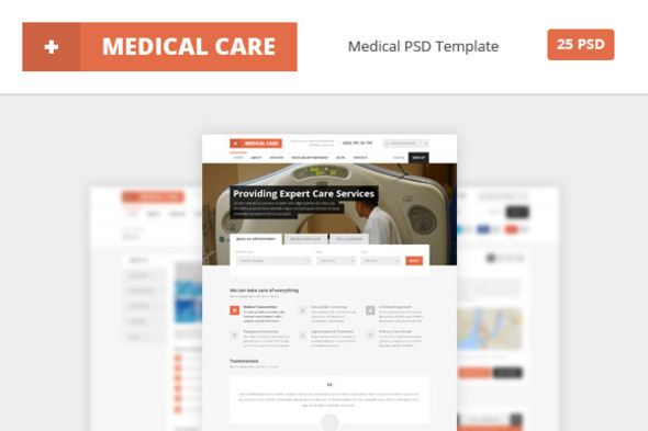 ThemeForest Medical Care Medical PSD Template 6903897 ThemeForest Medical Care Medical PSD Template 6903897