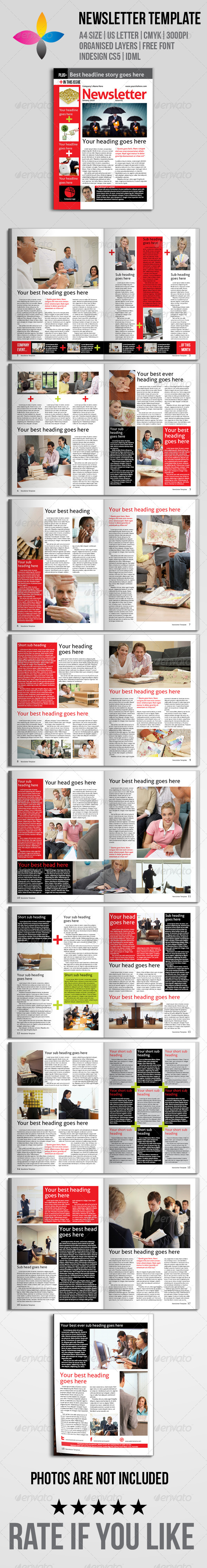 GraphicRiver Newsletter Template 6904890 GraphicRiver Newsletter Template 6904890