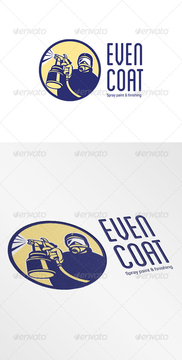 GraphicRiver Even Coat Spray Paint Logo 6907154 GraphicRiver Even Coat Spray Paint Logo 6907154