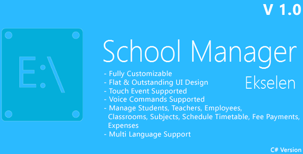 CodeCanyon Ekselen School Management System CS Version 6907339 CodeCanyon Ekselen School Management System CS Version 6907339