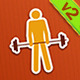 Gym and Fitness Gym and Fitness - VideoHive Item for Sale