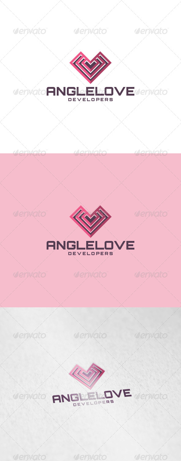 GraphicRiver Angle Love Logo 6913072 GraphicRiver Angle Love Logo 6913072