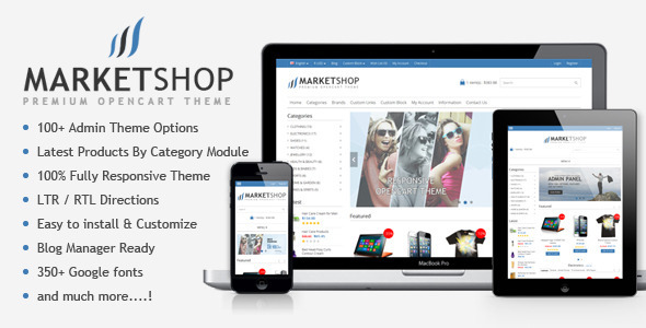 ThemeForest MarketShop Multi-Purpose Premium OpenCart Theme 6913803 ThemeForest MarketShop Multi-Purpose Premium OpenCart Theme 6913803