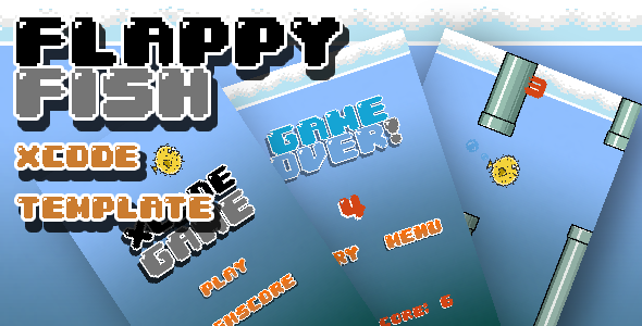 CodeCanyon Flappy Fish Sprite Kit Game Center and iAd 6898423 CodeCanyon Flappy Fish Sprite Kit Game Center and iAd 6898423