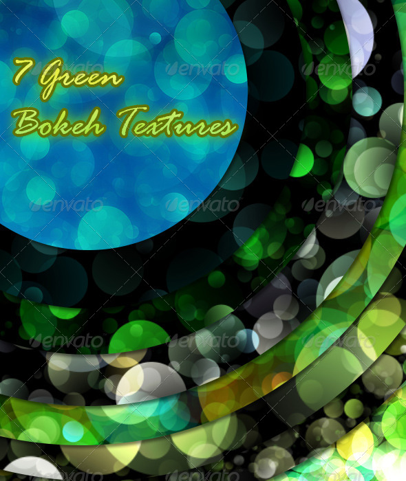 GraphicRiver 7 Green Bokeh Textures 6915623 GraphicRiver 7 Green Bokeh Textures 6915623