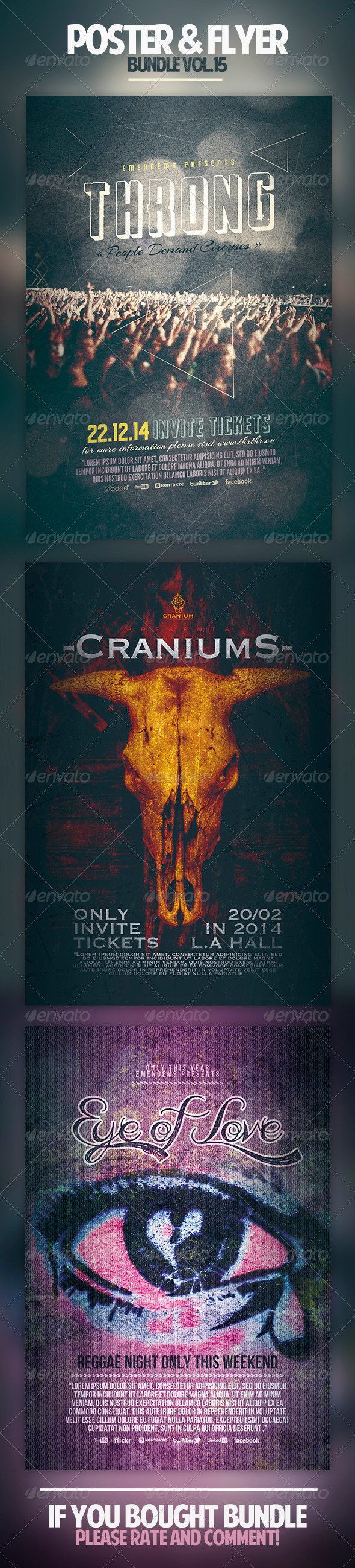 GraphicRiver Poster & Flyer Bundle Vol.15 6920295 GraphicRiver Poster & Flyer Bundle Vol.15 6920295