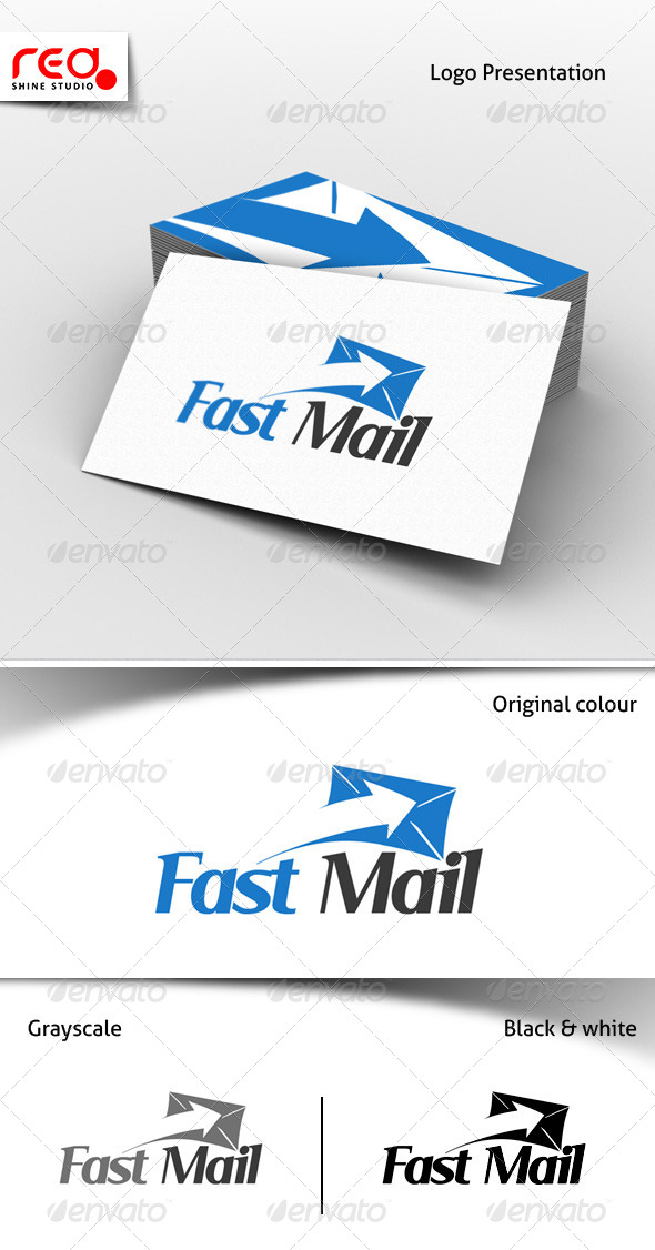 GraphicRiver Fast Mail Logo Template 6920404 GraphicRiver Fast Mail Logo Template 6920404