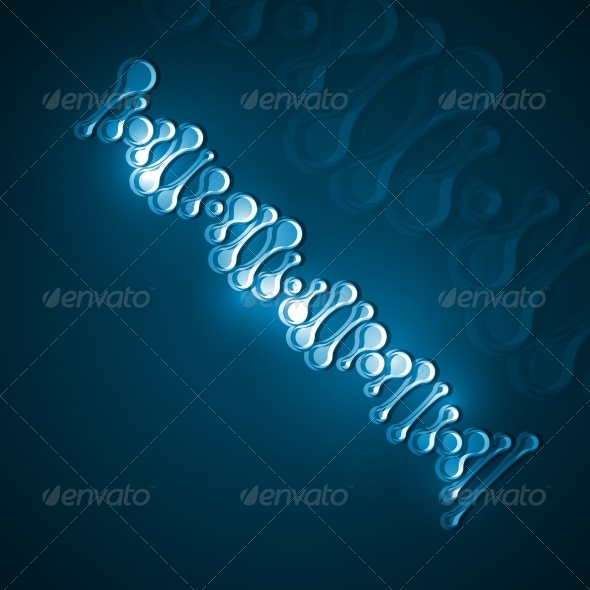 GraphicRiver Abstract DNA Futuristic Molecule 6926391 GraphicRiver Abstract DNA Futuristic Molecule 6926391