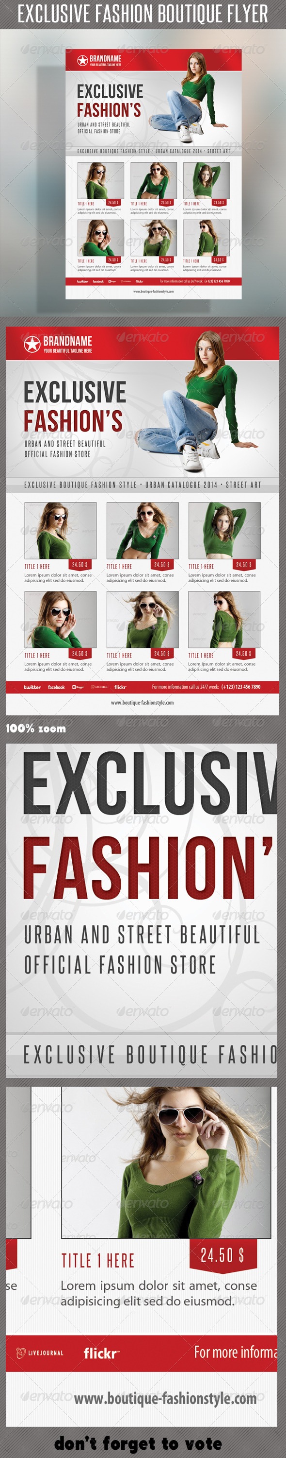 GraphicRiver Fashion Product Flyer 38 6927415 GraphicRiver Fashion Product Flyer 38 6927415
