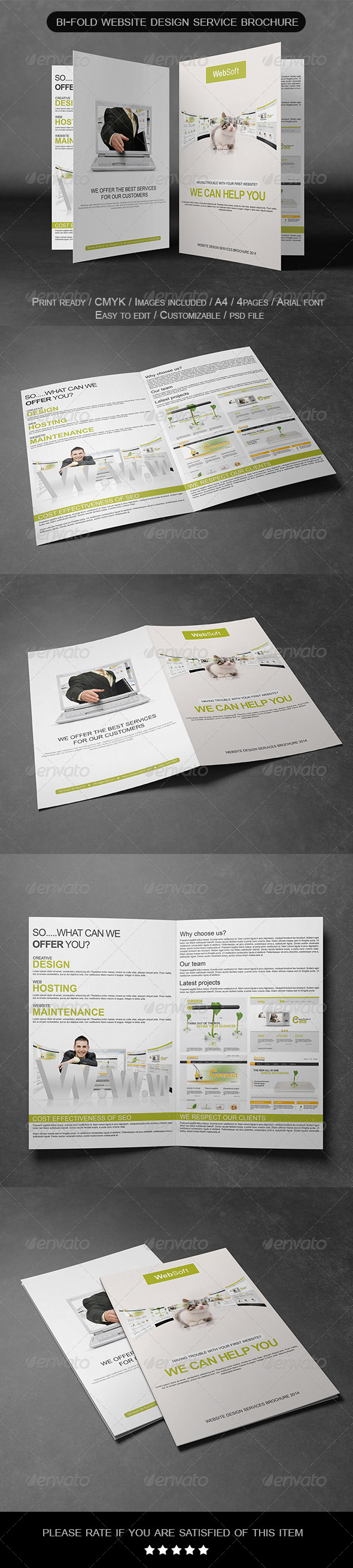 GraphicRiver Bi-Fold Service Brochure 6936532 GraphicRiver Bi-Fold Service Brochure 6936532