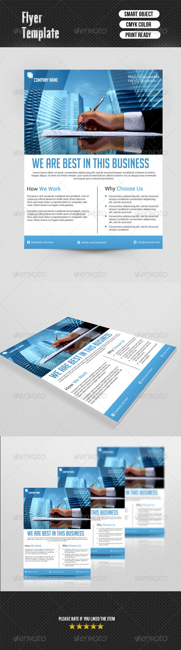 GraphicRiver Business Flyer Template 6938264 GraphicRiver Business Flyer Template 6938264