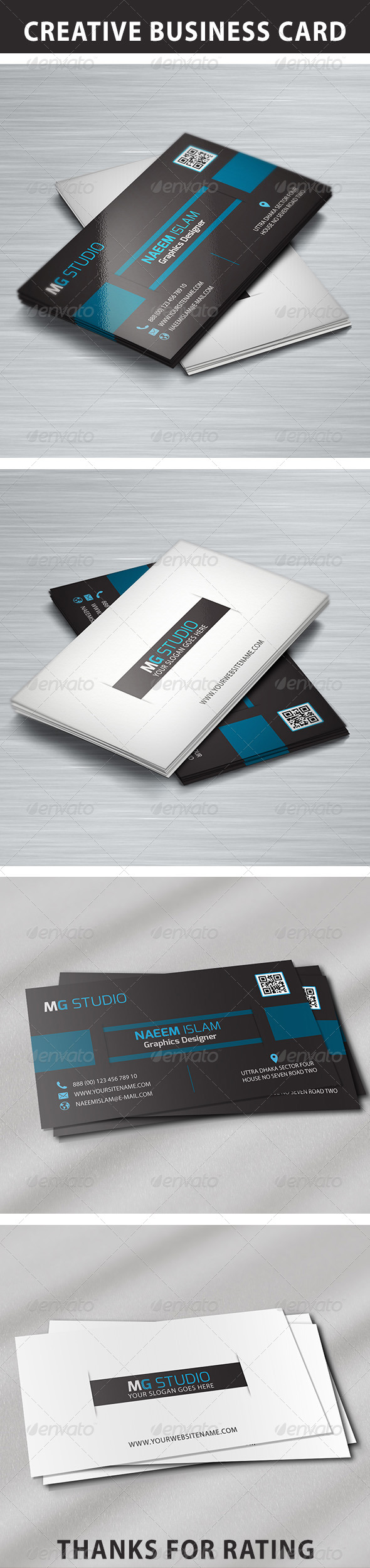 GraphicRiver Creative Business Card 6943050 GraphicRiver Creative Business Card 6943050