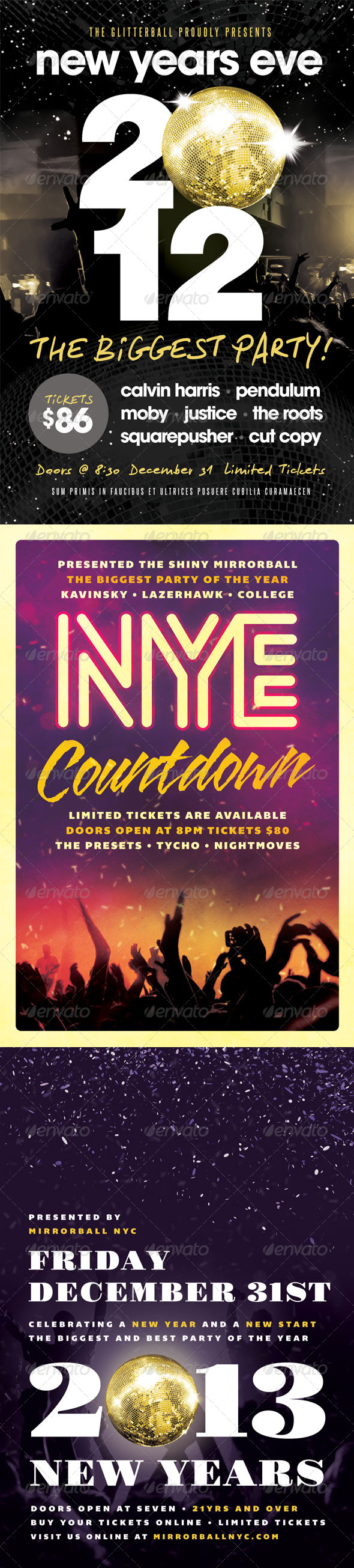 GraphicRiver New Years Eve Flyers Bundle Volume One 6920305 GraphicRiver New Years Eve Flyers Bundle Volume One 6920305