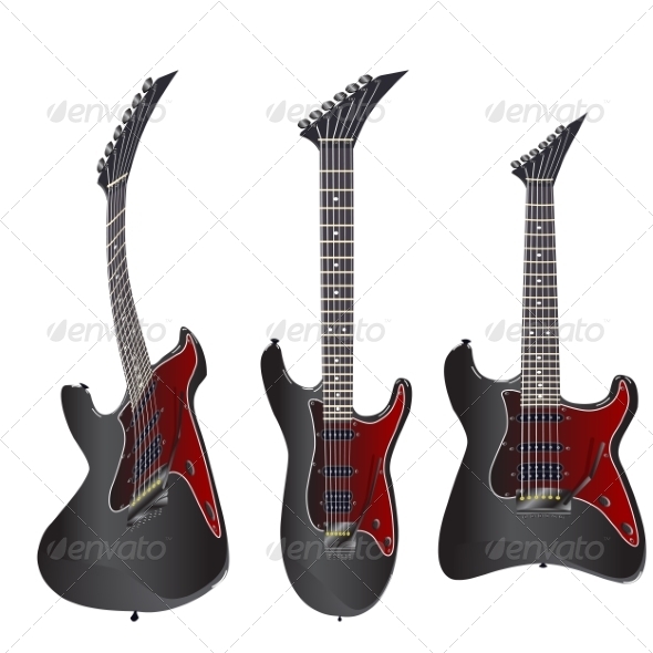 GraphicRiver Electric Guitars 6945301 GraphicRiver Electric Guitars 6945301