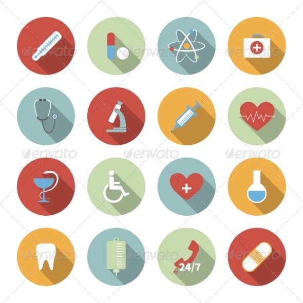 GraphicRiver Medical Icons 6945504 GraphicRiver Medical Icons 6945504