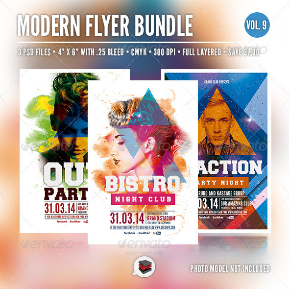 GraphicRiver Modern Flyer Bundle Vol 9 6959388 GraphicRiver Modern Flyer Bundle Vol 9 6959388