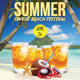 Summer Festival Flyer Template Summer Festival Flyer Template - GraphicRiver Item for Sale