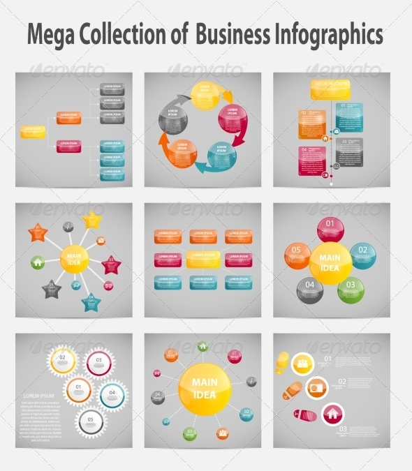 GraphicRiver Mega Collection Infographic Template Business 6963595 GraphicRiver Mega Collection Infographic Template Business 6963595