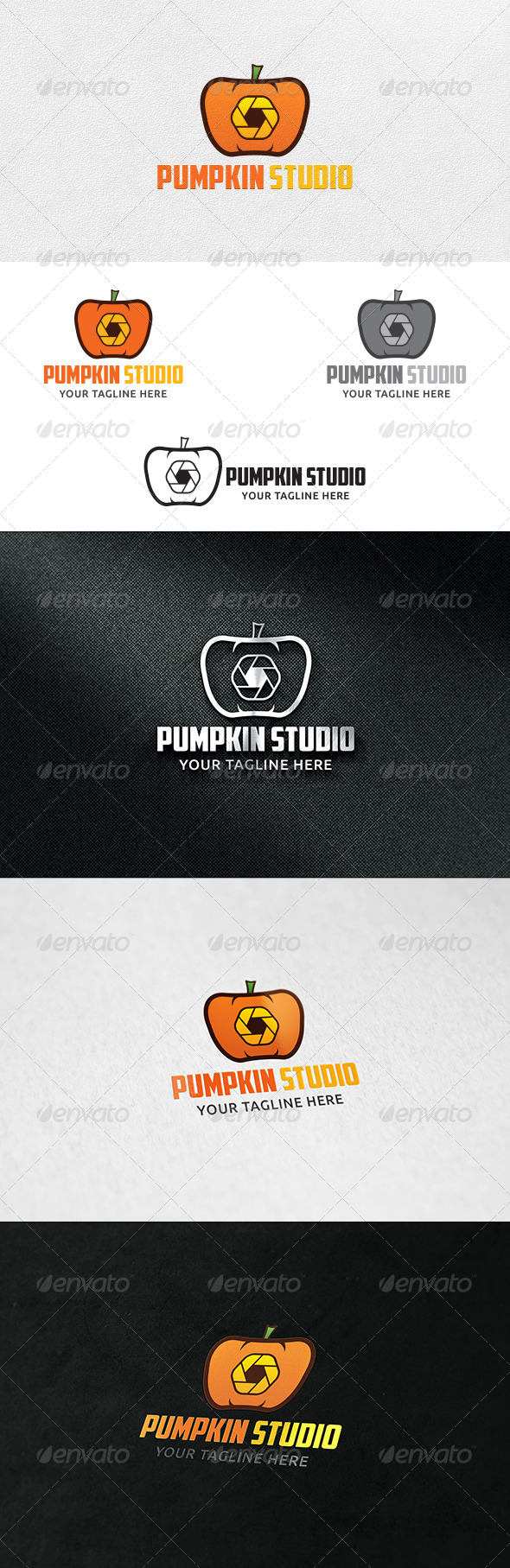 GraphicRiver Pumpkin Studio Logo Template 6964426 GraphicRiver Pumpkin Studio Logo Template 6964426