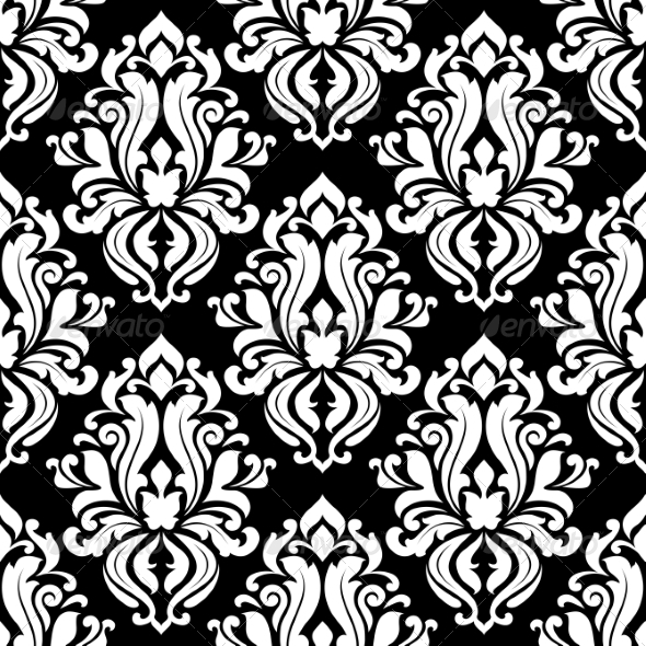 GraphicRiver Retro Black and White Seamless Pattern 6971875 GraphicRiver Retro Black and White Seamless Pattern 6971875