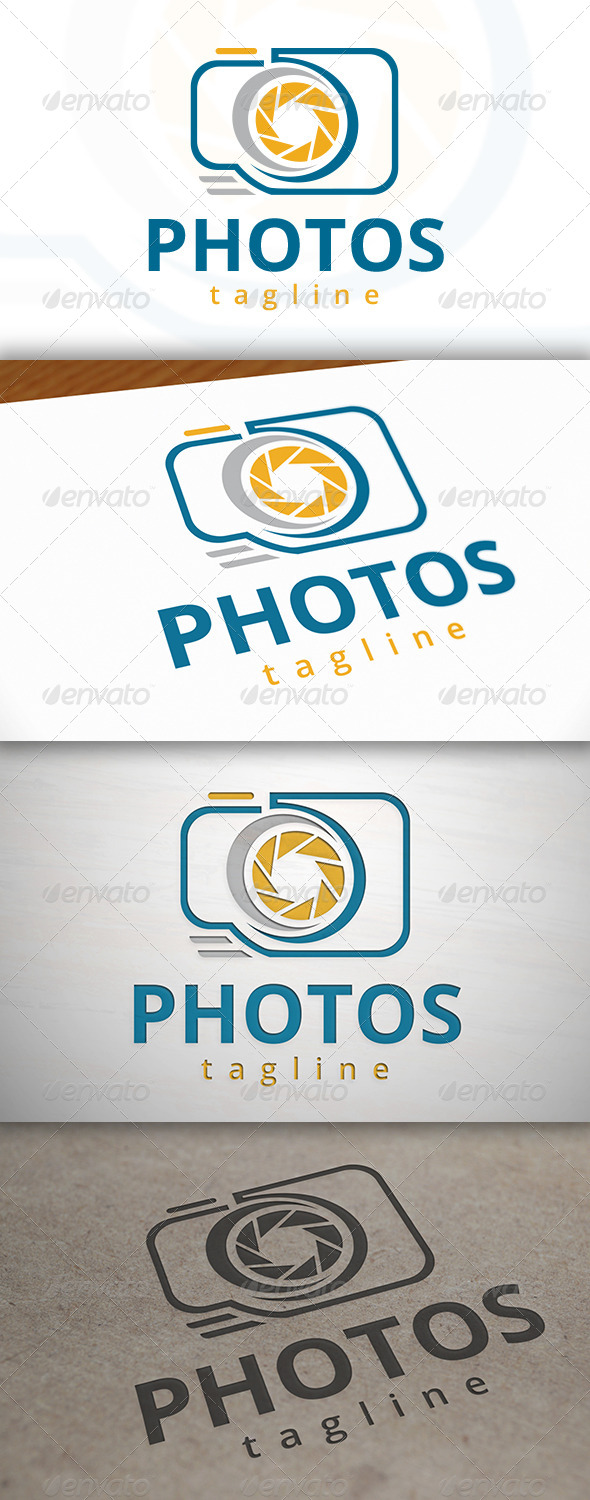 GraphicRiver Photographer Logo 6976630 GraphicRiver Photographer Logo 6976630