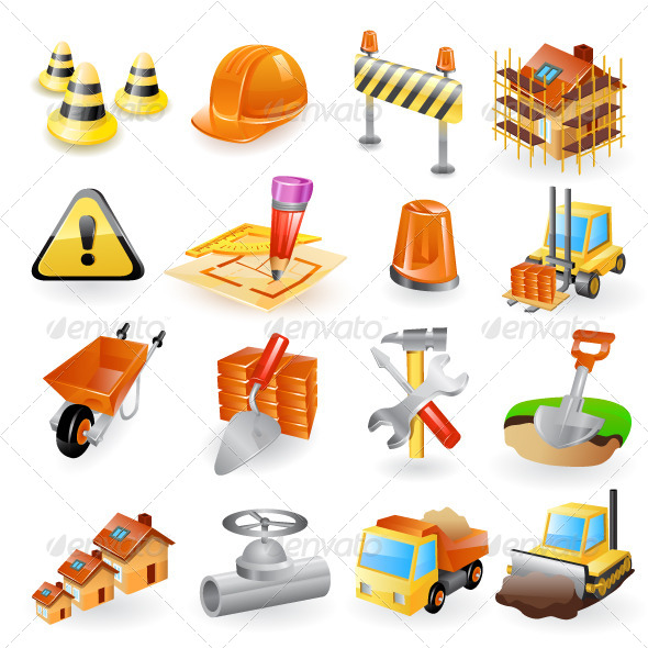 GraphicRiver Construction Icon Set 6976846 GraphicRiver Construction Icon Set 6976846