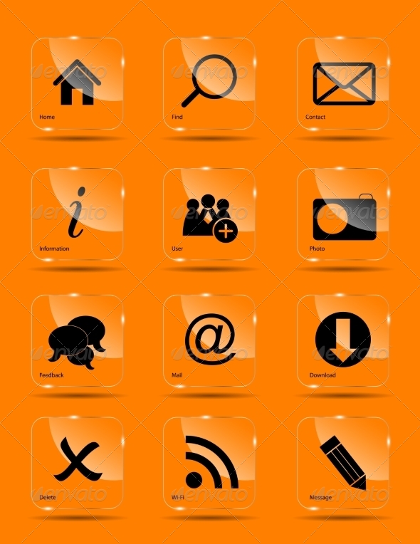 GraphicRiver Vector Icon Set for Web 6977562 GraphicRiver Vector Icon Set for Web 6977562