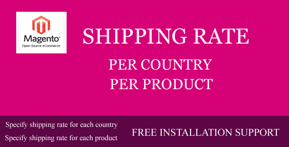 CodeCanyon Shipping Rate per Country Product 6981338 CodeCanyon Shipping Rate per Country Product 6981338