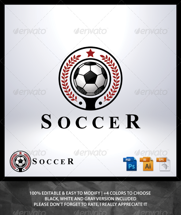 GraphicRiver Soccer Logo 6981905 GraphicRiver Soccer Logo 6981905