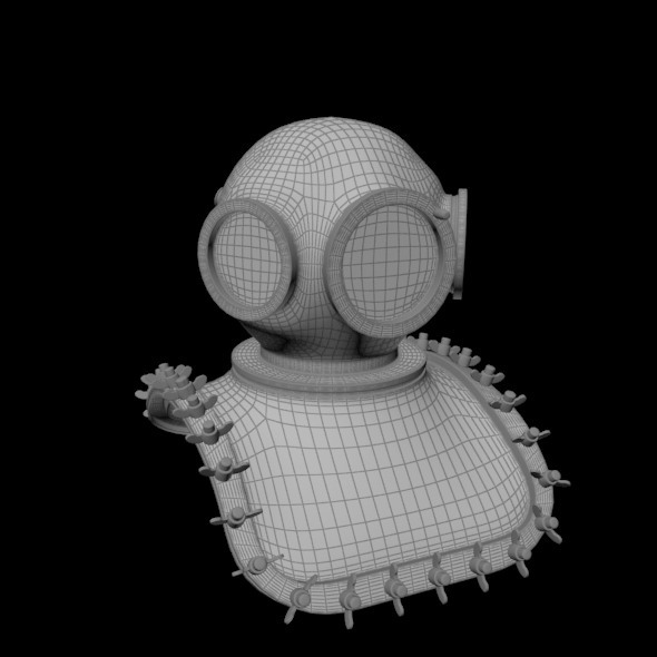 3DOcean Underwater Helmet 6982215 3DOcean Underwater Helmet 6982215
