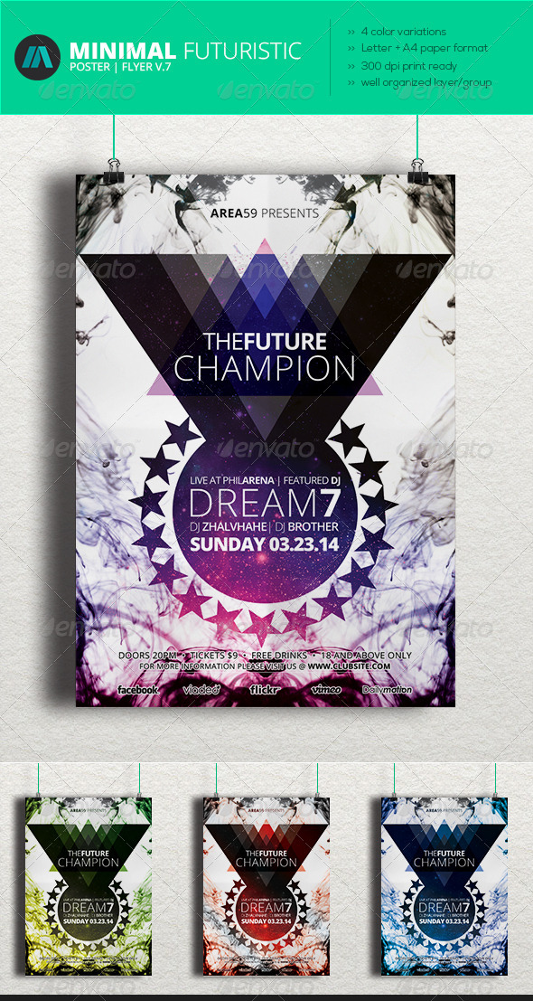 GraphicRiver Minimal Futuristic Poster Flyer V.8 6984622 GraphicRiver Minimal Futuristic Poster Flyer V.8 6984622