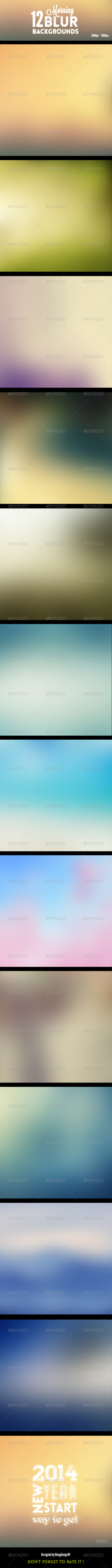 GraphicRiver 12 Morning Blur Backgrounds HD 6984876 GraphicRiver 12 Morning Blur Backgrounds HD 6984876
