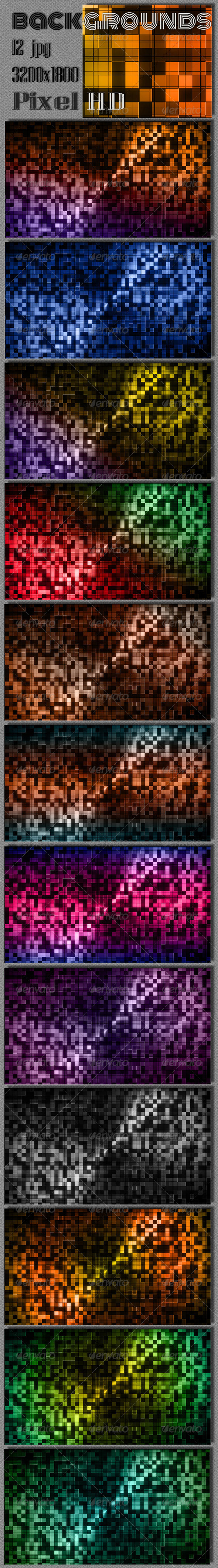 GraphicRiver Pixel HD Web Backgrounds 6988942 GraphicRiver Pixel HD Web Backgrounds 6988942