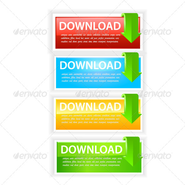 GraphicRiver Download Buttons 6998706 GraphicRiver Download Buttons 6998706