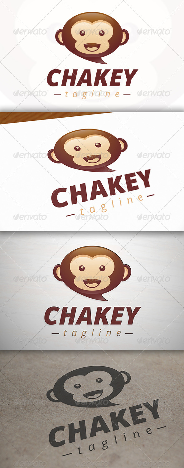 GraphicRiver Monkey Logo 7000230 GraphicRiver Monkey Logo 7000230