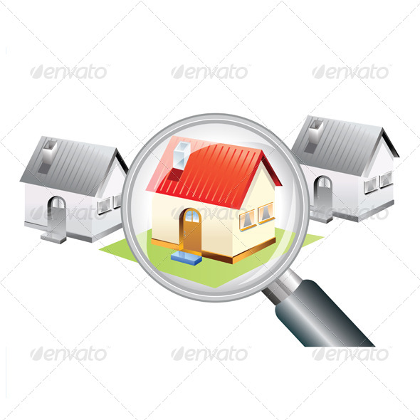 GraphicRiver Searching For a New Home Concept 7002560 GraphicRiver Searching For a New Home Concept 7002560